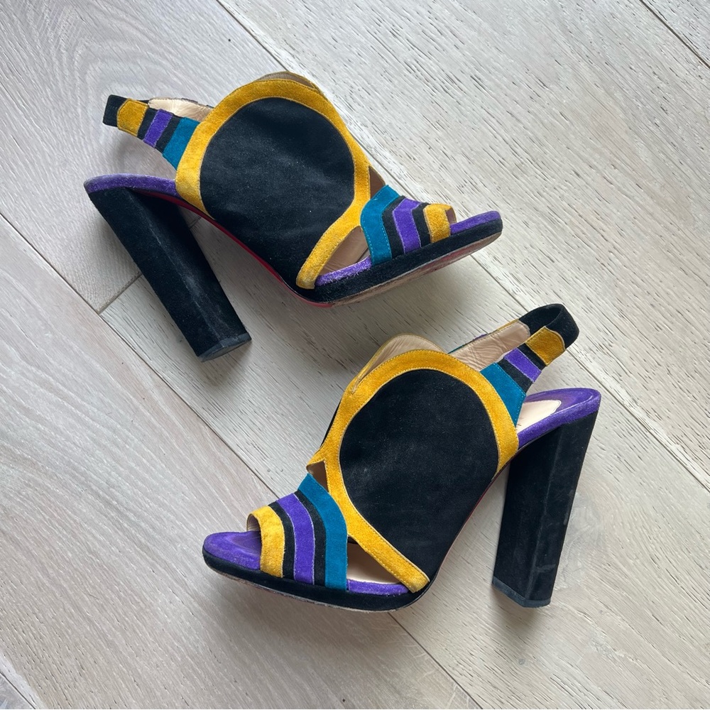 Christian Louboutin Suede Pumps